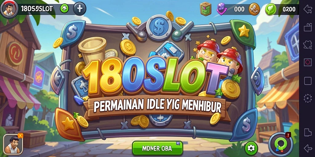 Screenshot gameplay 180SLOT menampilkan keseruan dalam permainan Idle.