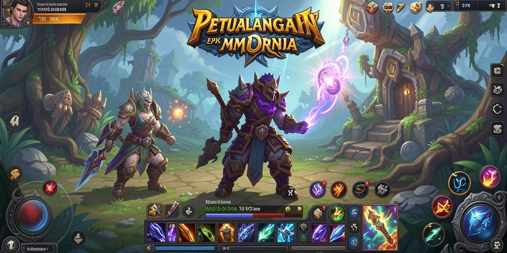 Screenshot gameplay 797K menampilkan aksi seru dalam MMORPG.