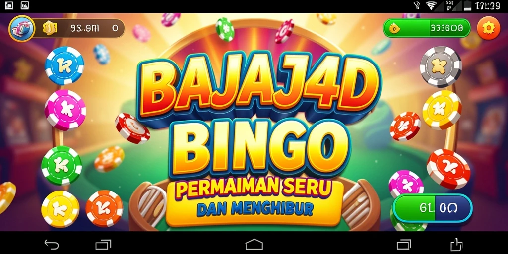 Tampilan gameplay menarik BAJAJ4D dengan suasana Bingo yang seru.