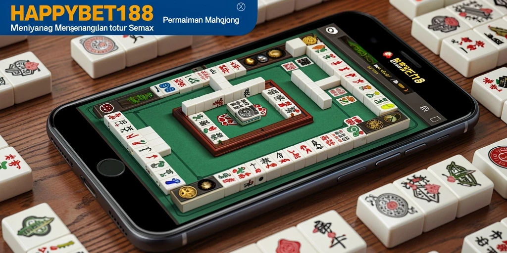 Tampilan gameplay Mahjong yang menarik dan menantang di HAPPYBET188.