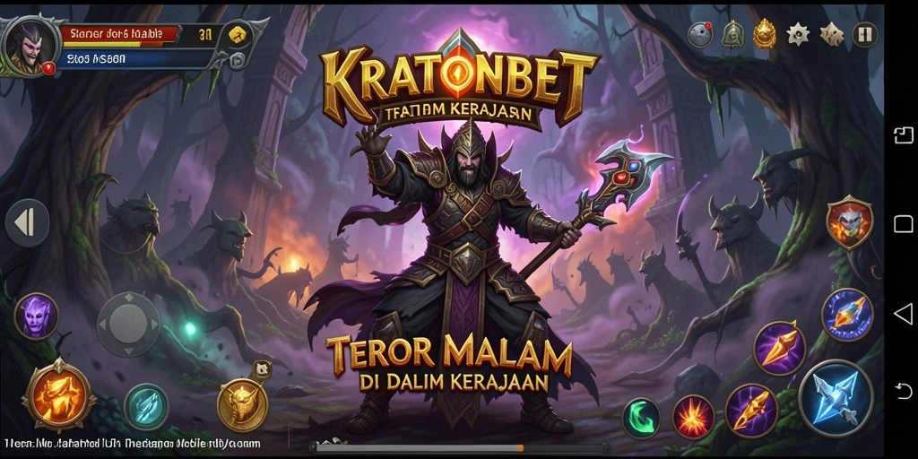 Screenshot gameplay KRATONBET menunjukkan tension dan kengerian yang nyata.