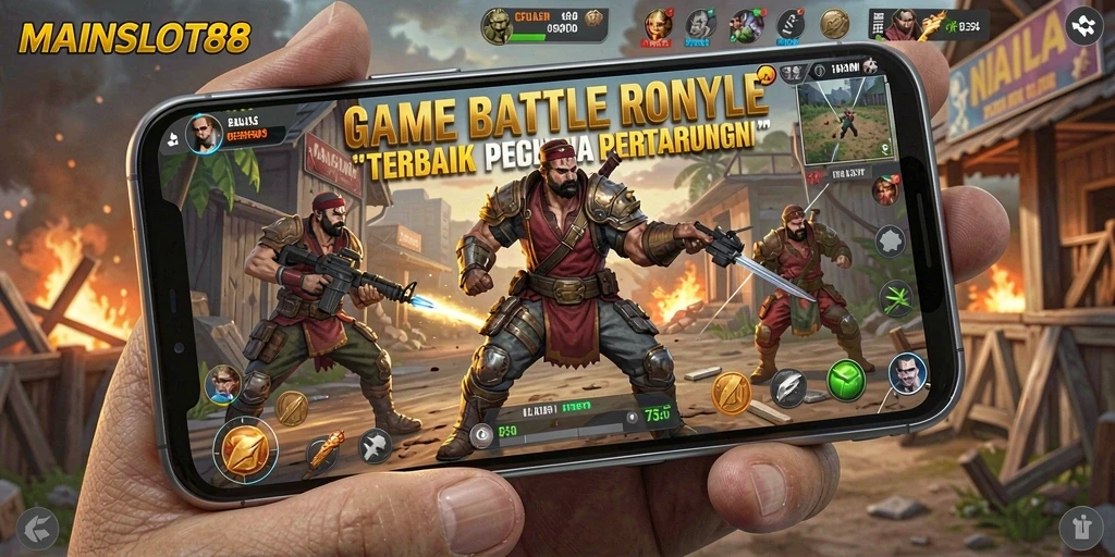 Gameplay seru di <strong>MAINSLOT88</strong> dengan aksi Battle Royale yang mendebarkan.