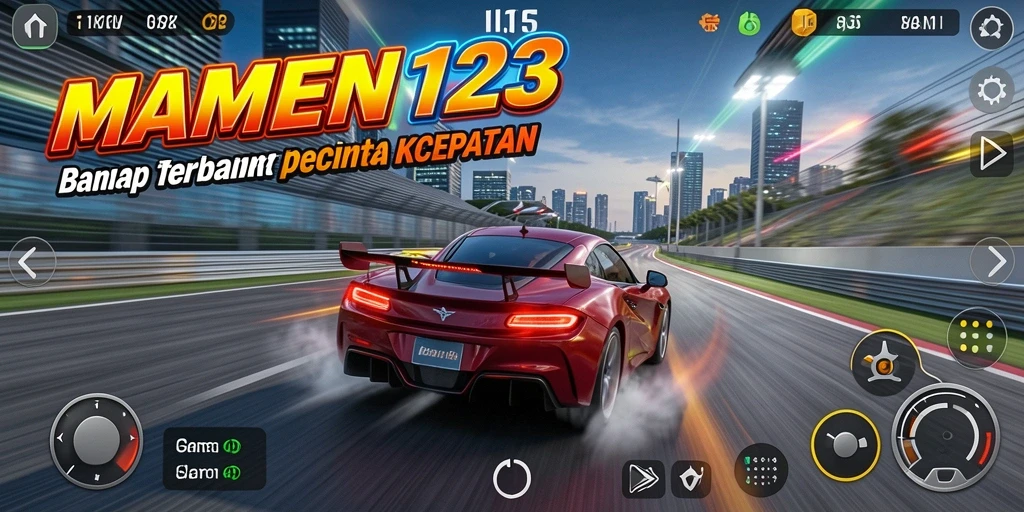 Tampilan gameplay MAMEN123 yang mendebarkan dan penuh warna.