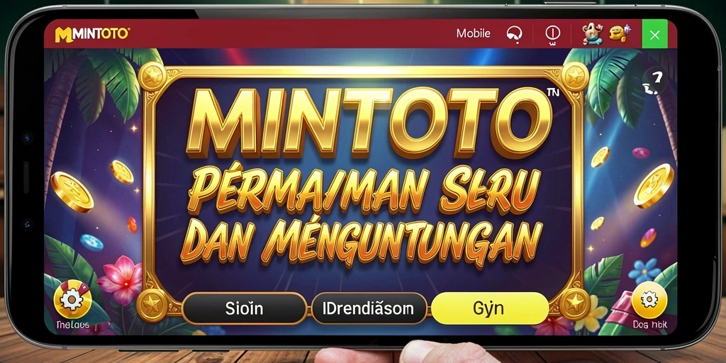 Screenshot gameplay MINTOTO menampilkan aksi Slot yang seru dan mendebarkan.