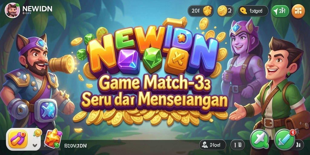 Gameplay mengasyikkan dari NEWIDN yang penuh warna.