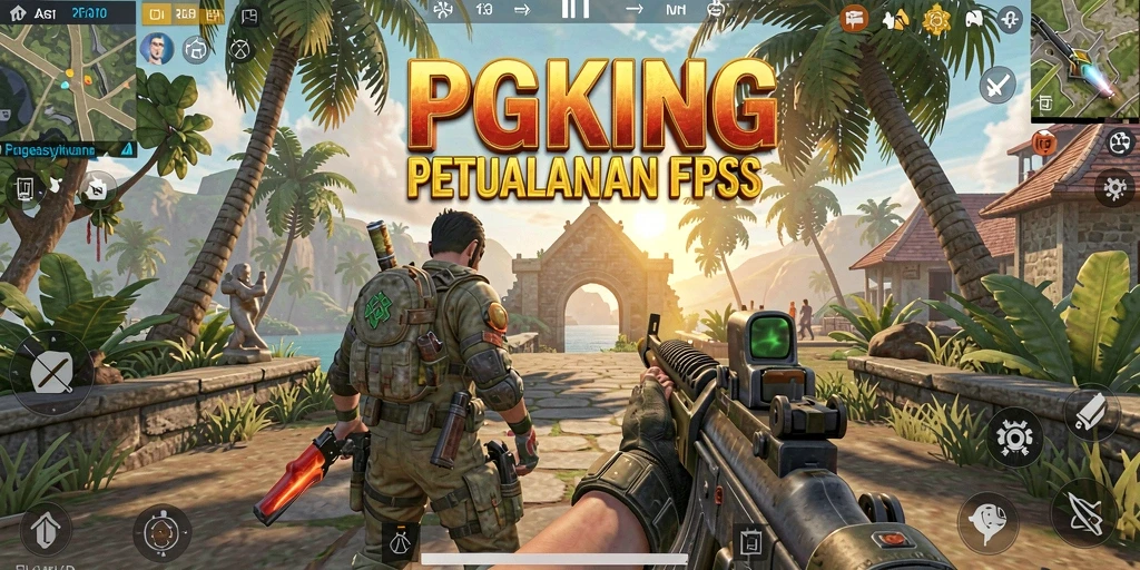 Gameplay seru dan menegangkan dalam PGKING.