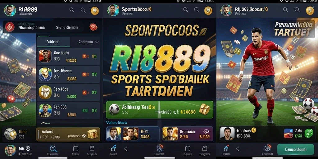 Tampilan menarik dari gameplay Sportsbook RI889.