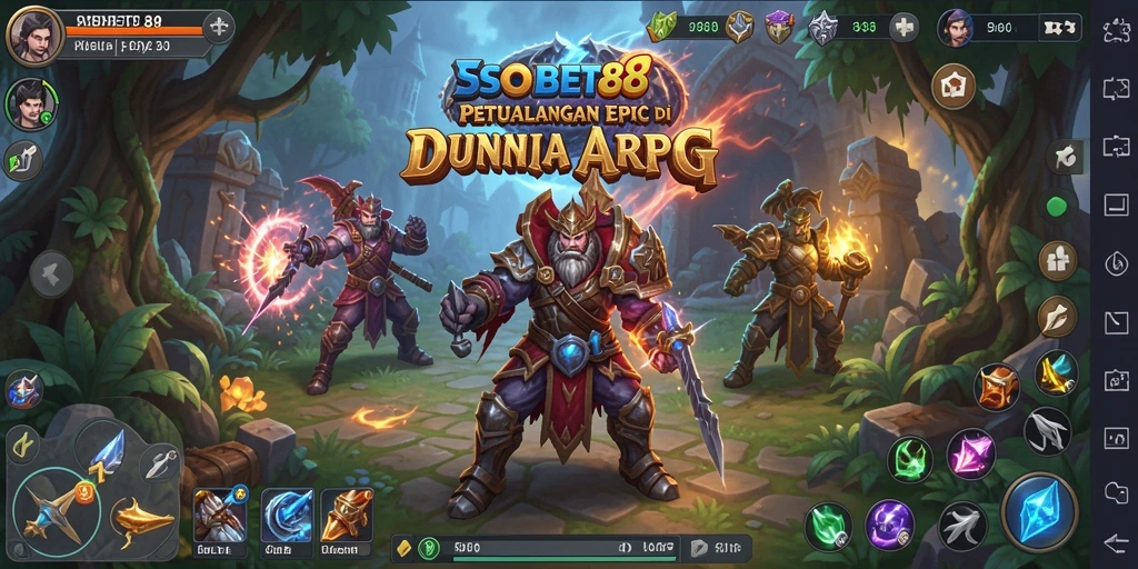 Tampilan gameplay SOBET88 yang seru dan menantang.