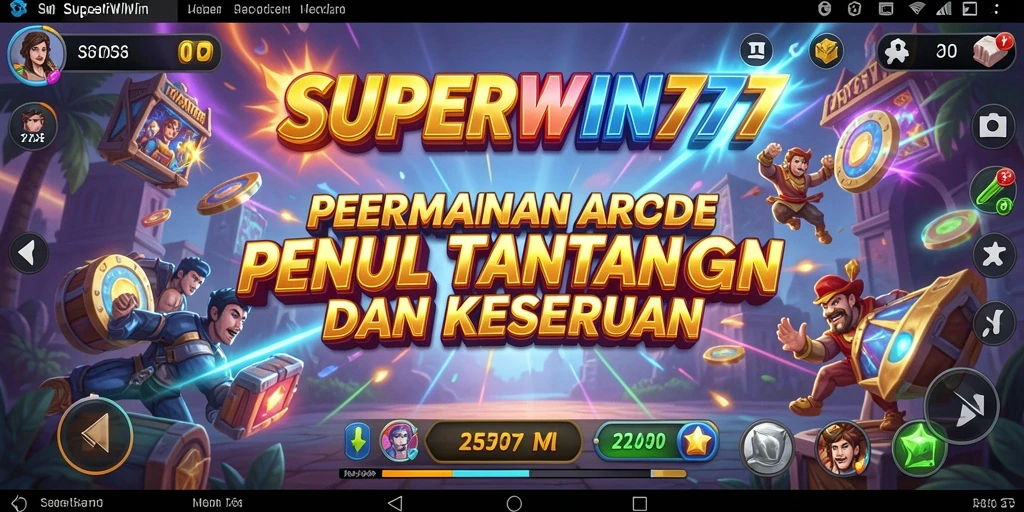 Tangkapan layar menunjukkan gameplay seru dari SUPERWIN777.