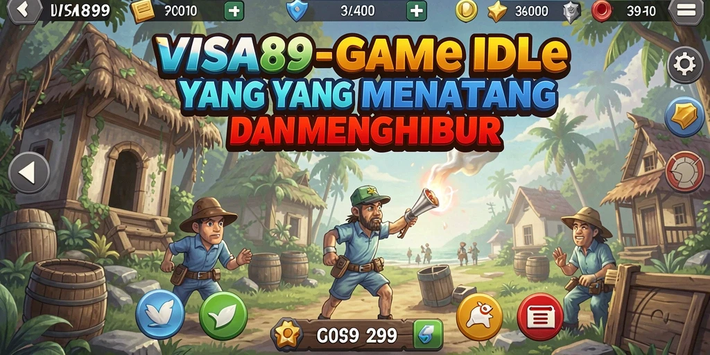 Tampilan gameplay menarik dalam <strong>VISA89</strong> yang menawarkan pengalaman Idle.