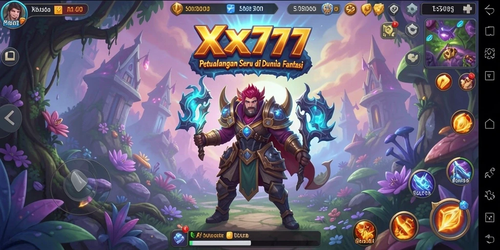 Tampilan gameplay XXX777 yang seru dan menantang.